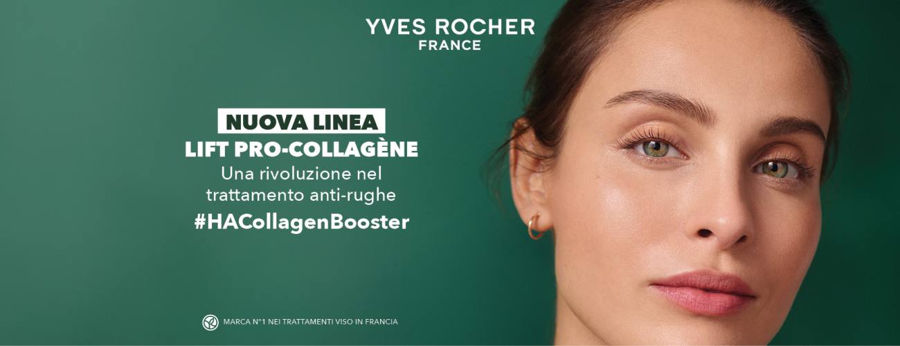 Scopri la nuova linea Lift Pro-Collagène con Yves Rocher