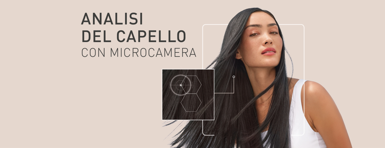 Servizio HairDiag con microcamera: scopri la tua routine haircare personalizzata in negozio