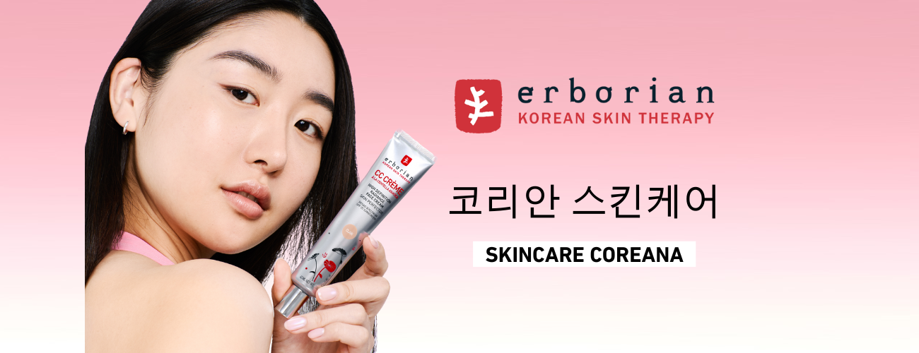 Scopri tutti i segreti e best-seller della SKINCARE COREANA con ERBORIAN!