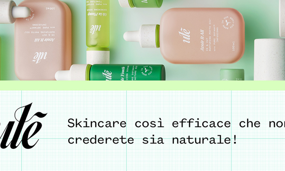 Advanced Natural Skincare a bordo con Ulé!