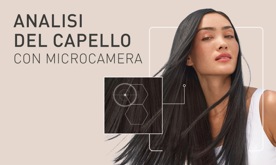 Servizio HairDiag con microcamera: scopri la tua routine haircare personalizzata in negozio