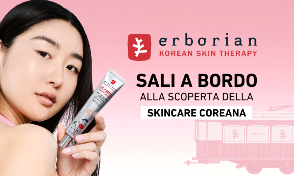 In viaggio sul Beauty Tram verso la Corea con ERBORIAN | Alla scoperta della skincare coreana!